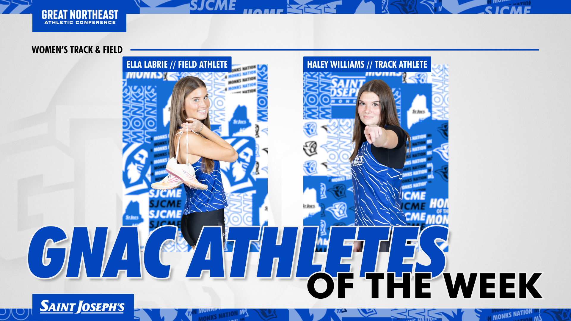 GNAC Weekly Honors