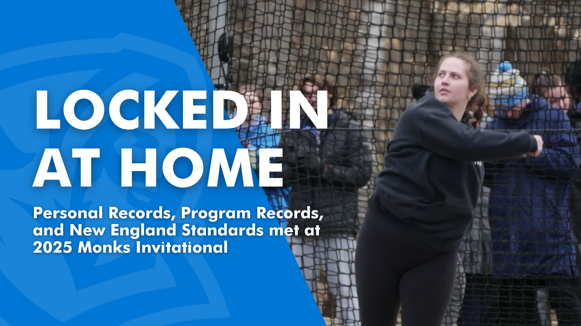 S.Joe Looking down field at discus sector after throwing