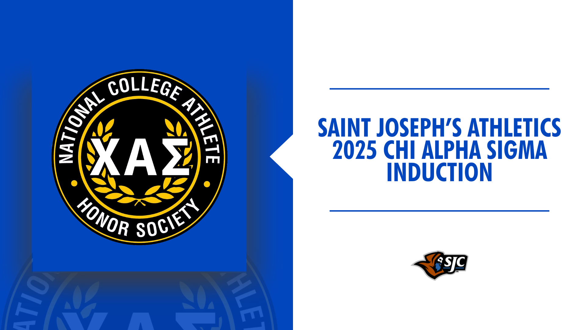 Chi Alpha Sigma 2025