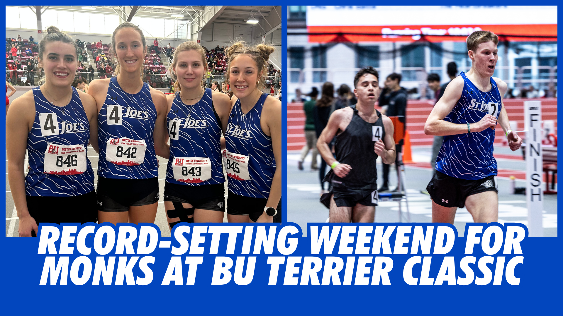 Record-Setting Weekend for Monks at BU Terrier Classic