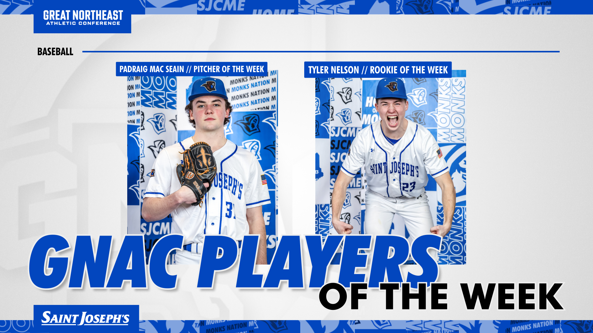 Padraig Mac Seain '26 & Tyler Nelson '29