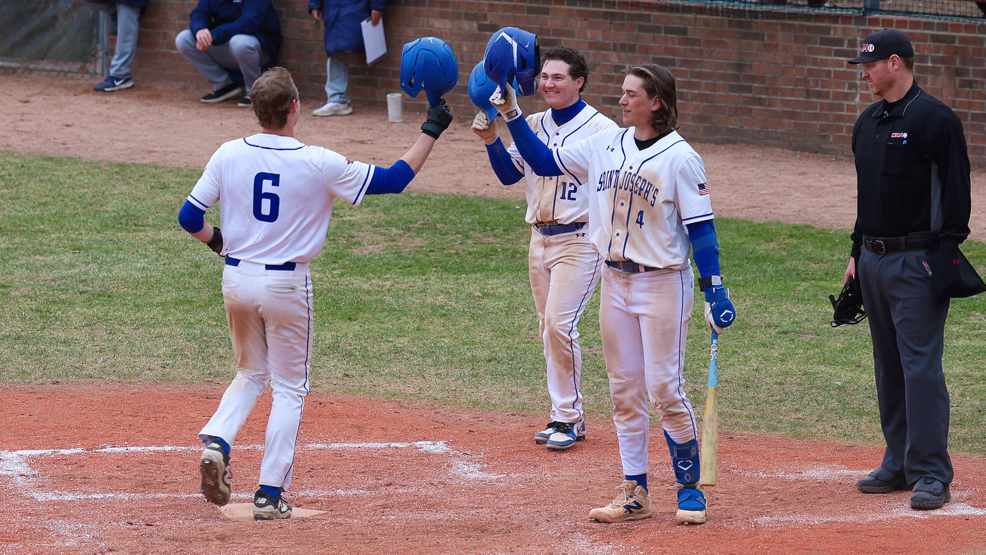 Monks Home Run Celebration