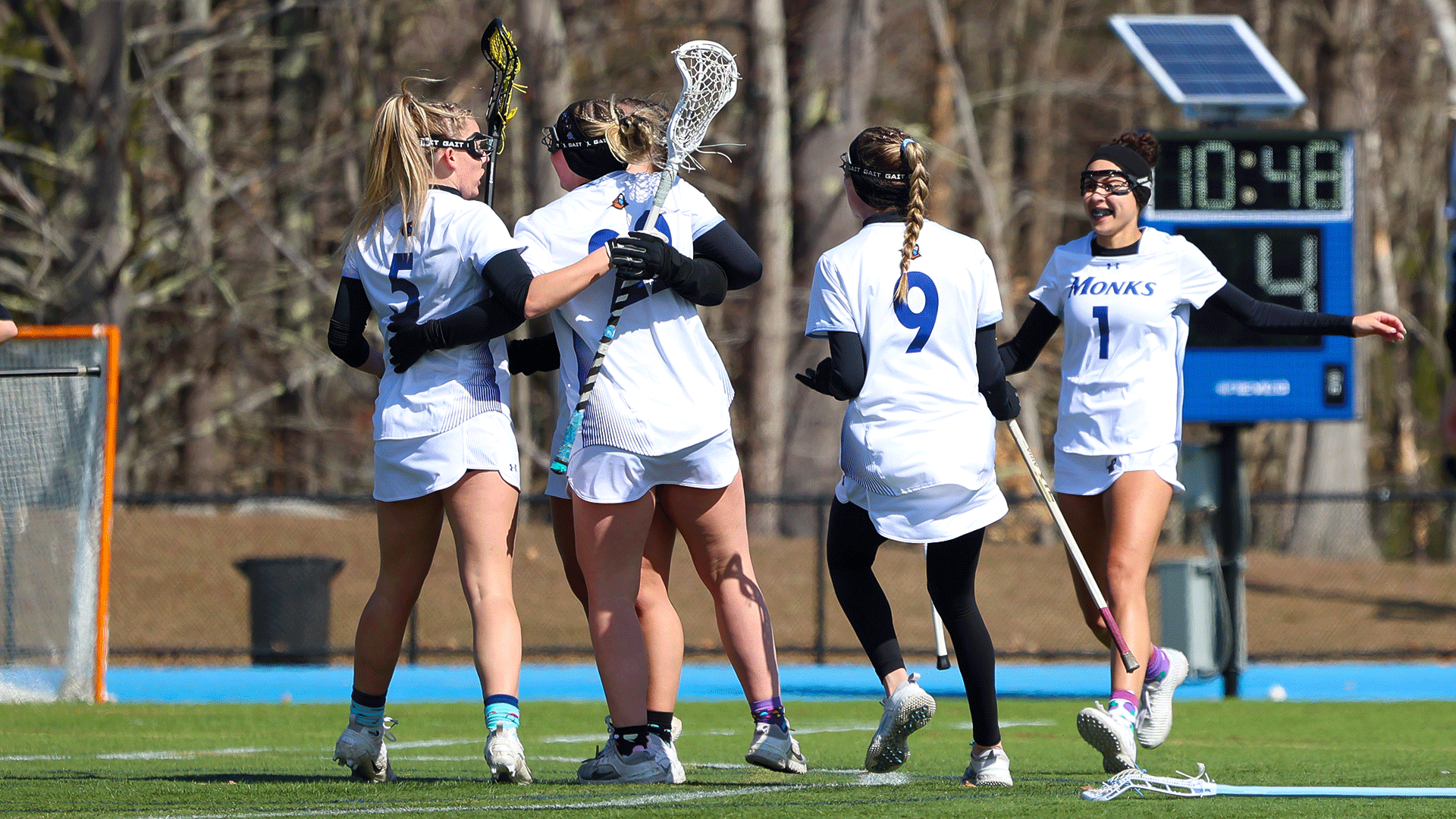 Women's Lacrosse Celebration