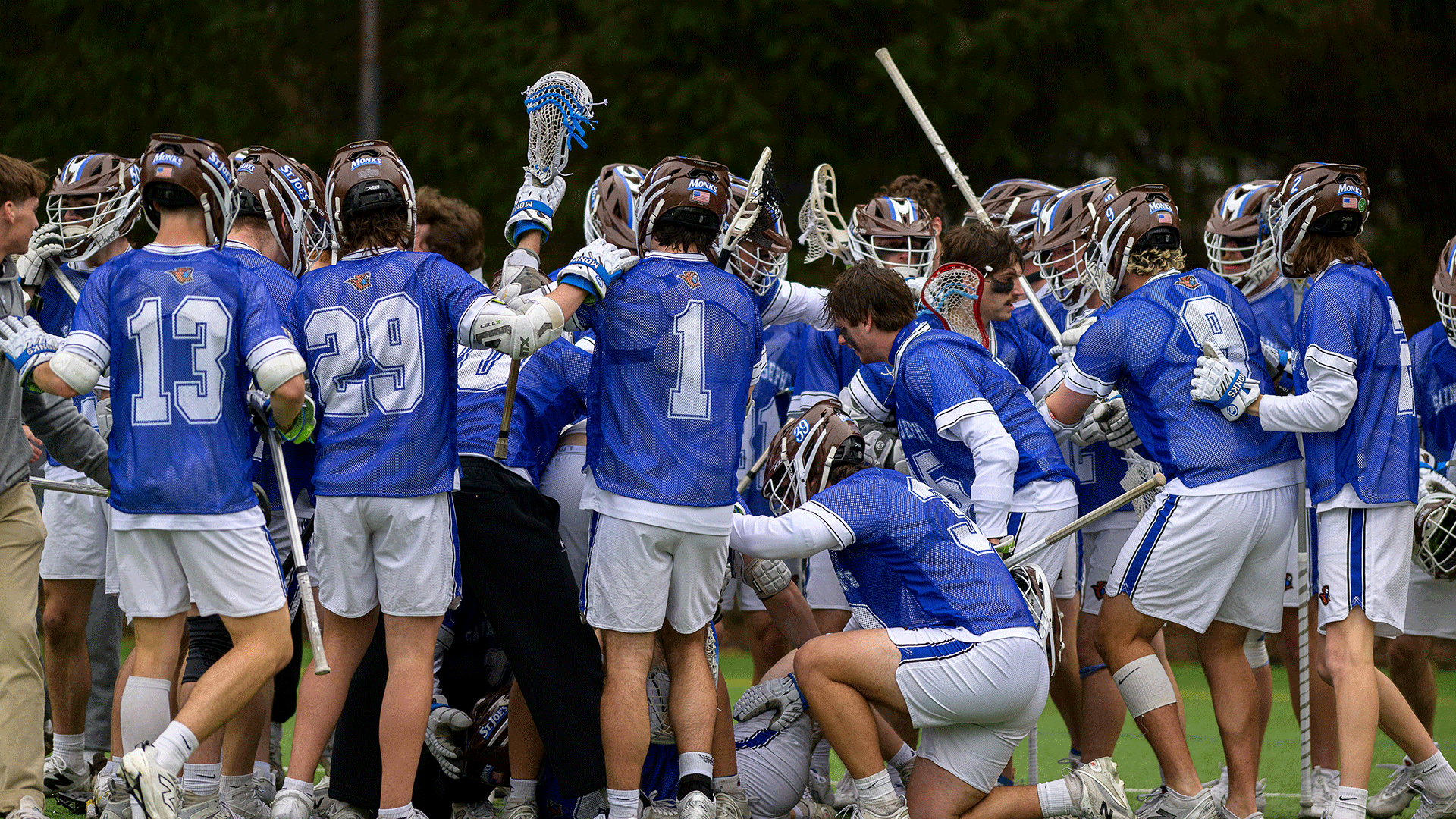 Men's Lacrosse Celebration