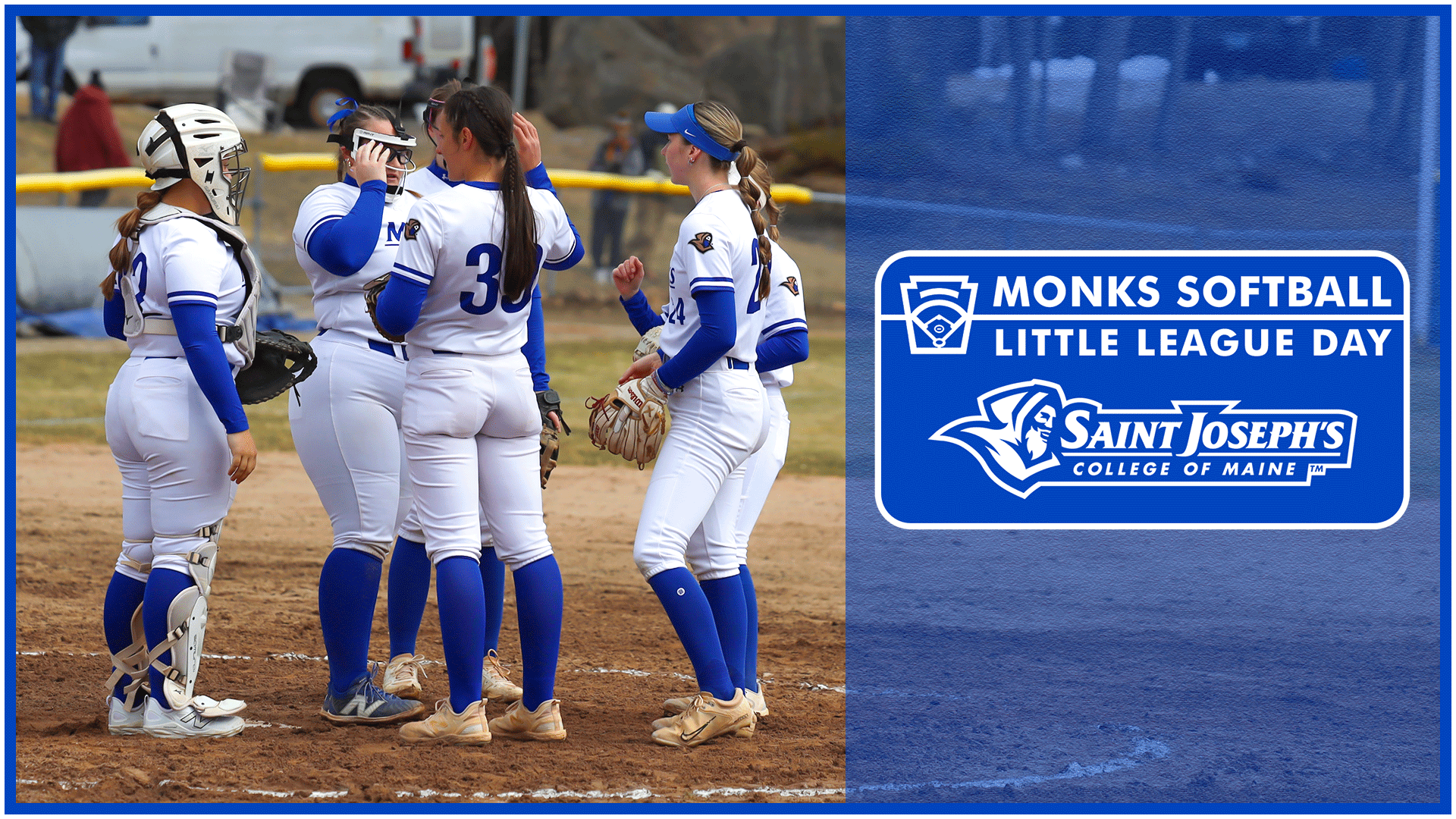 Monks Softball Little League Day