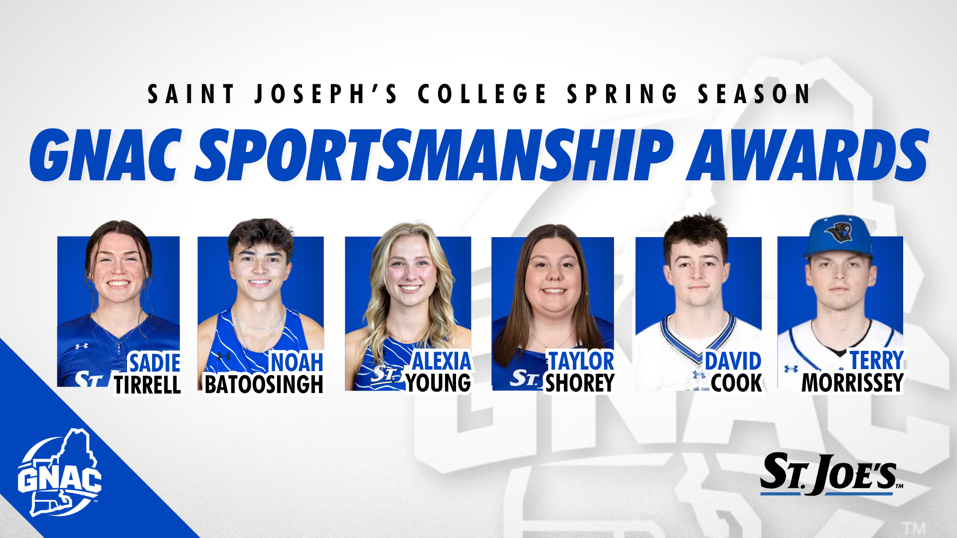 2026 GNAC Spring Sportsmanship Team honors