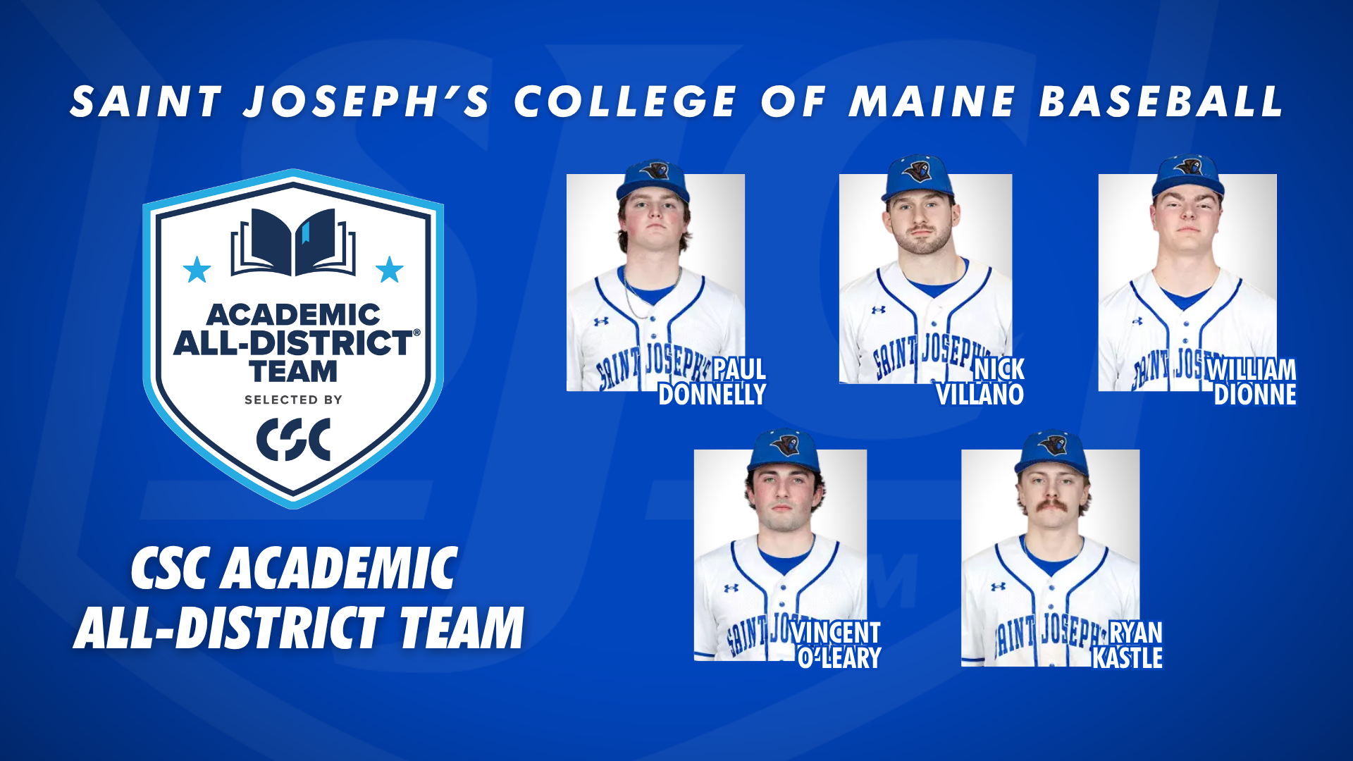 2026 CSC Academic All-District Baseball