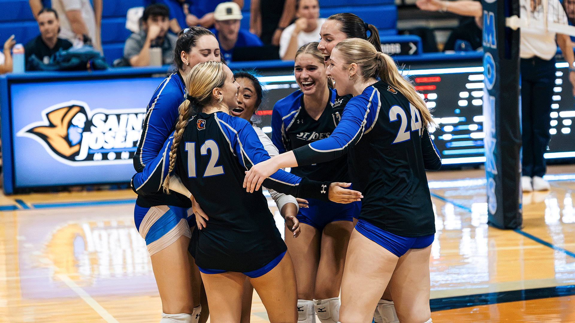 volleyball huddle