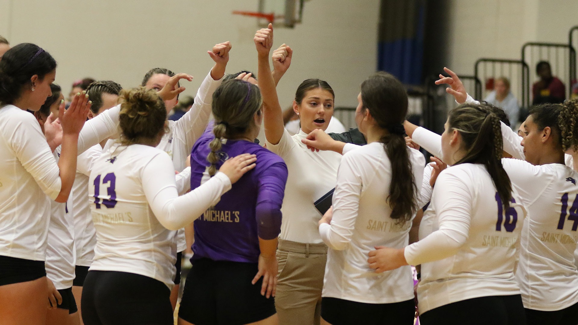 Saint Michael's Women's Volleyball Head Coach Lauren Brough Introduces Class of 2028 Saint