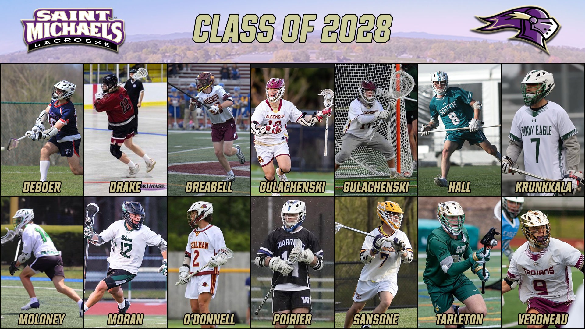 Michael Men Five Men's Lacrosse Players Named All-Conference, Smith Lands NE10 ...