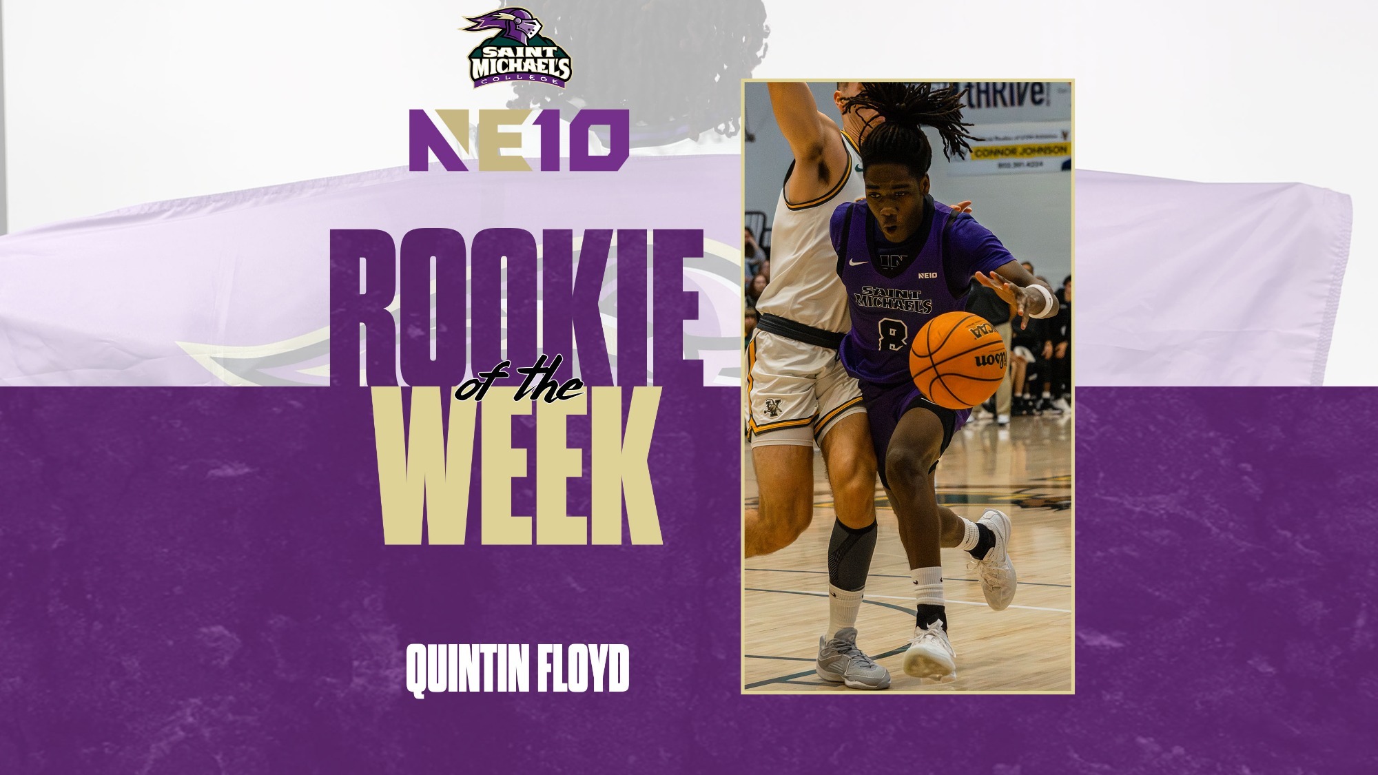 Quintin Floyd NE10 Rookie of the Week