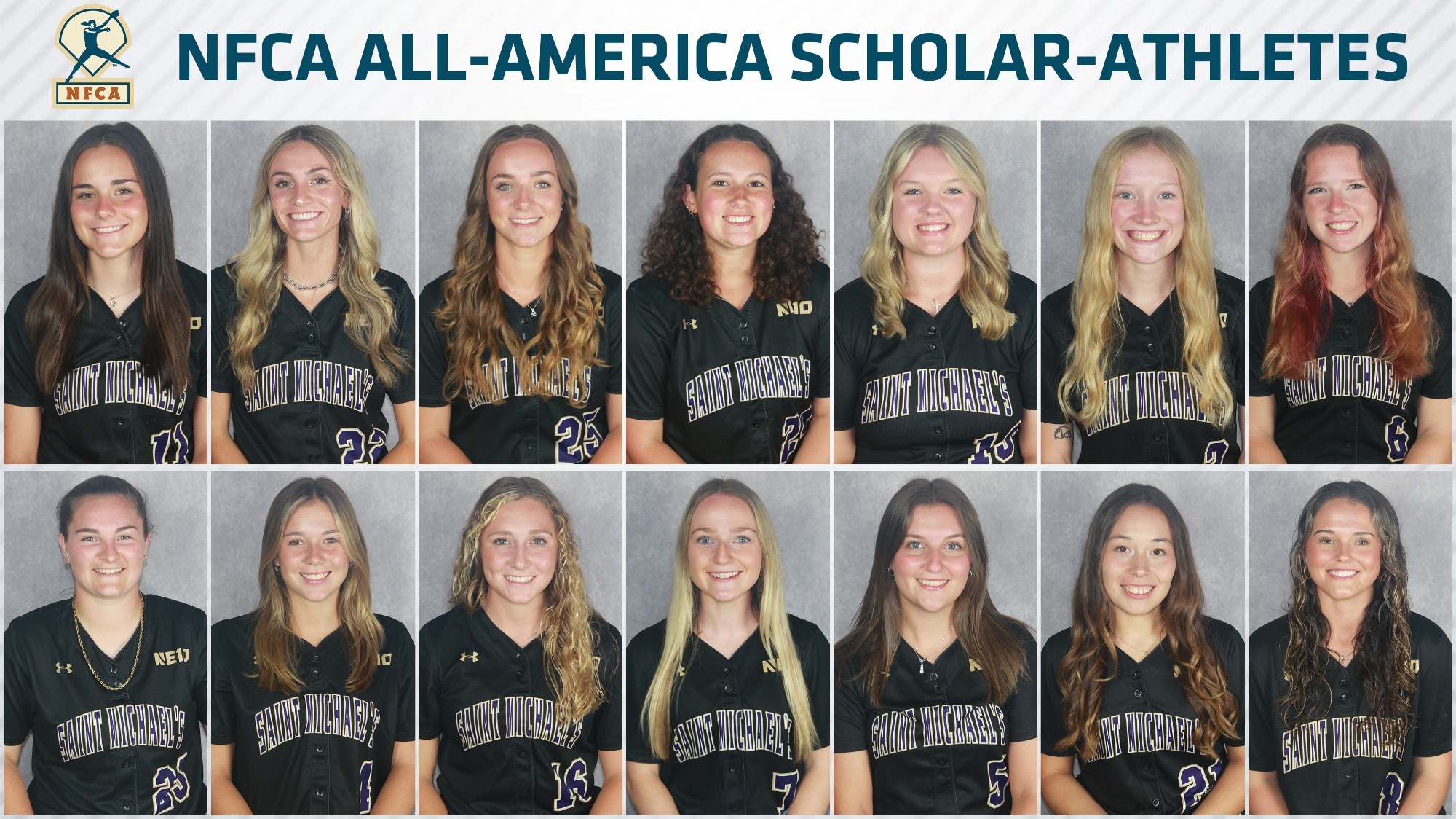 2024-25 NFCA All-America Scholar-Athletes