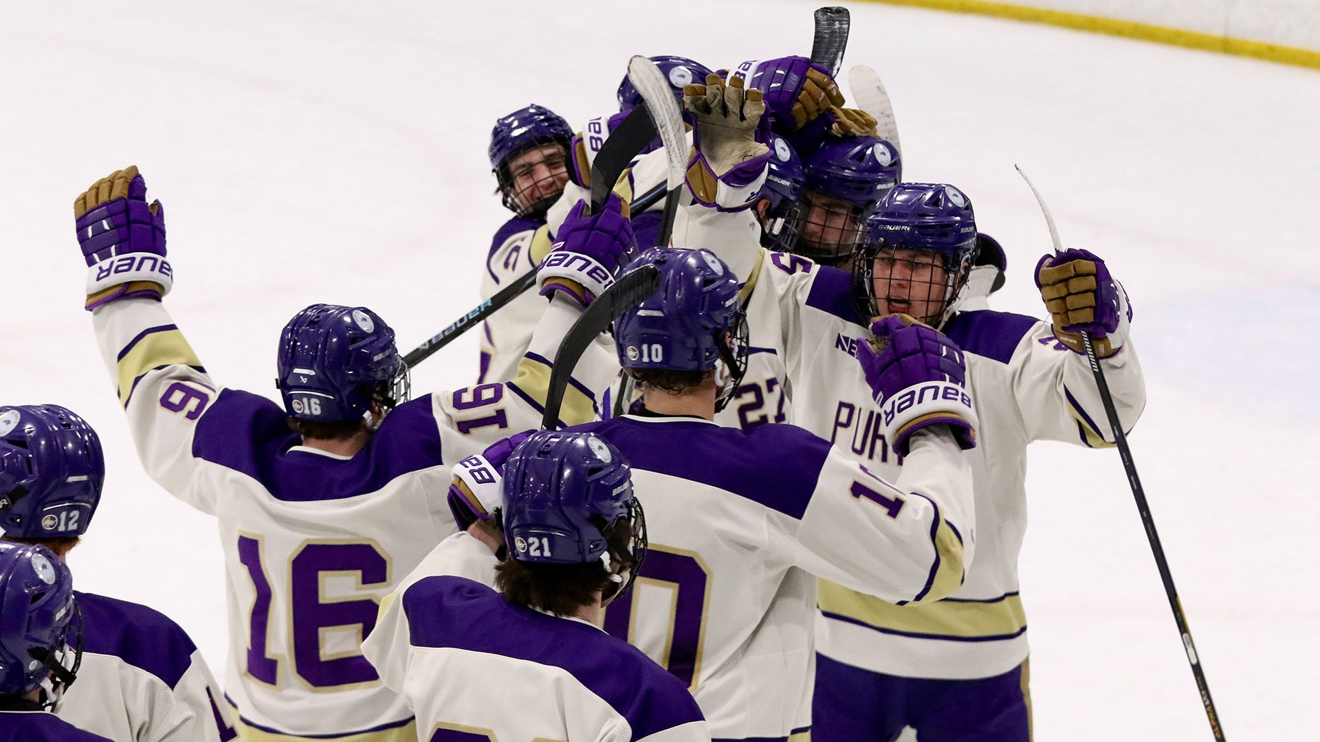 Men's Ice Hockey Celebration