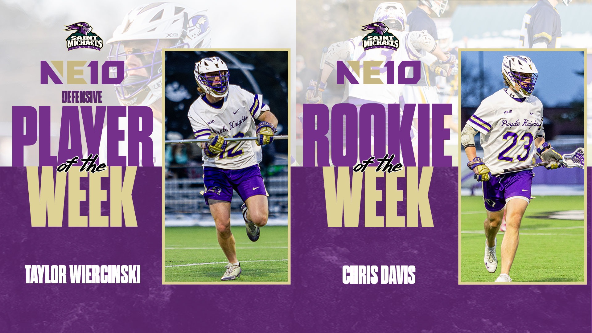 Wiercinski NE10 DPOTW Davis NE10 ROTW