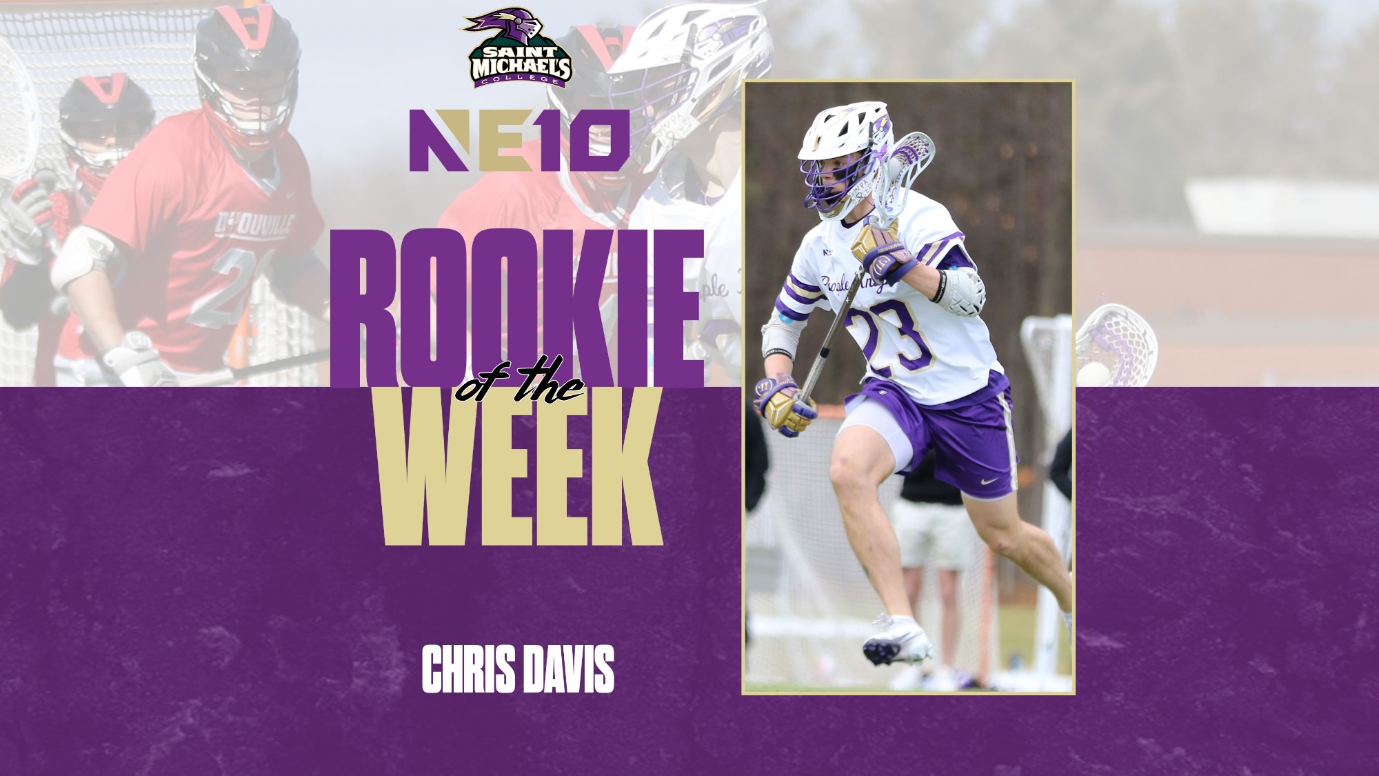 Chris Davis NE10 Rookie of the Week