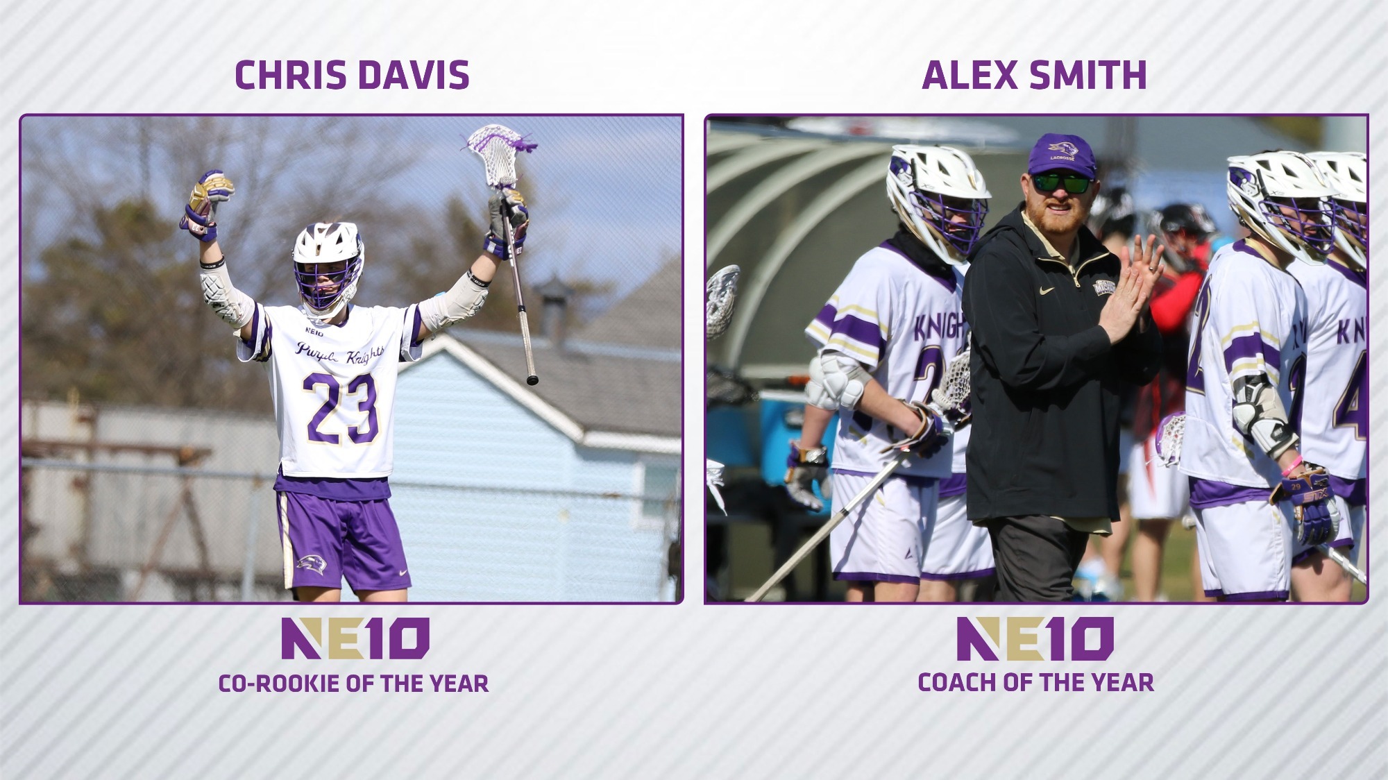 Chris Davis NE10 Co-ROTW Alex Smith NE10 COTY