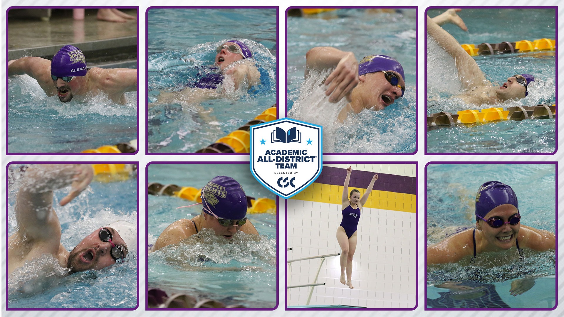 2025-26 Swimming & Diving Academic All-District