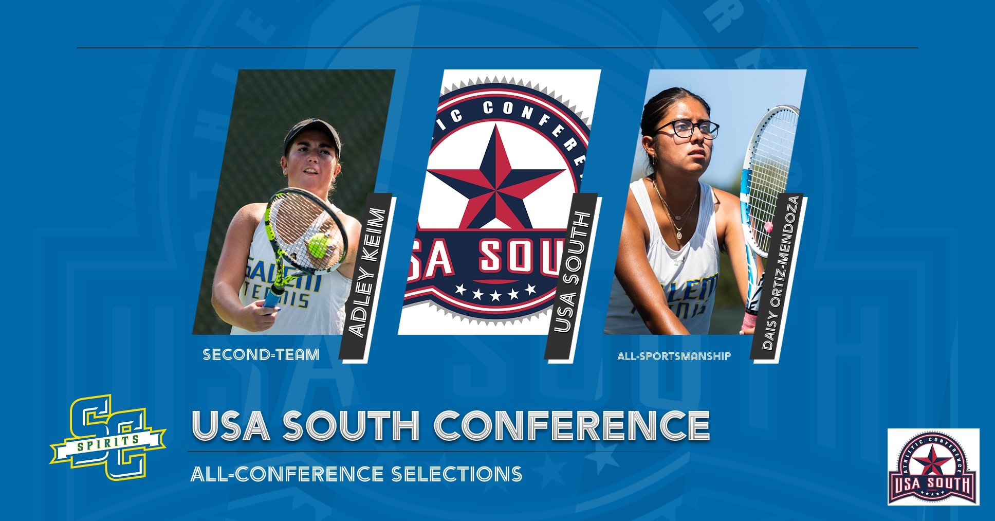 Adley Keim-Daisy Mendoza-USA South All-Conference