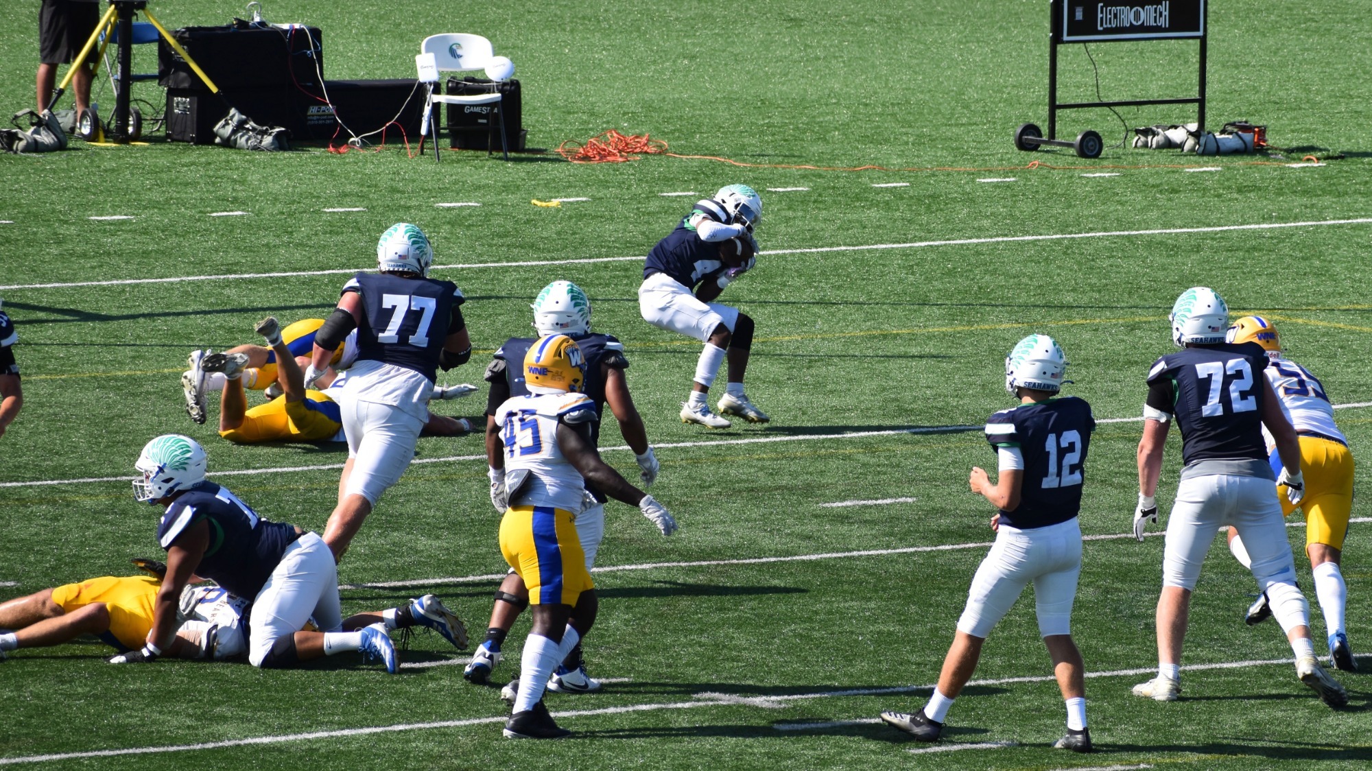 Jacoby Smith - NEWMAC Offensive Player of the Week // Sep. 8-14 - Salve ...