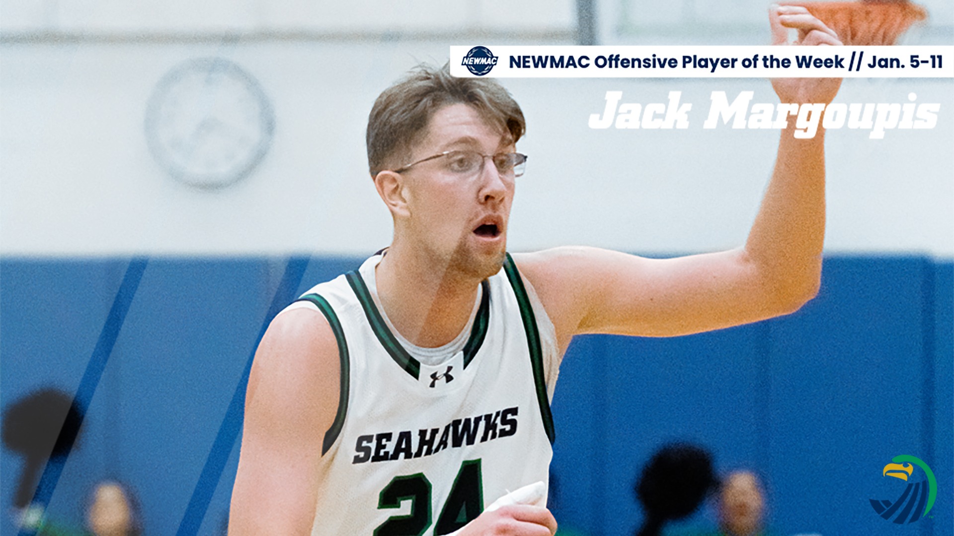Jack Margoupis - NEWMAC Offensive Player of the Week (Jan. 5-11)