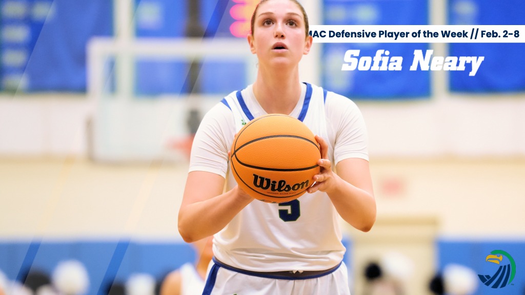 Sofia Neary - NEWMAC Defensive Player of the Week (Feb. 2-8)