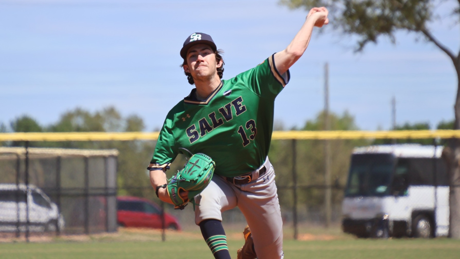 Carrick Ryan improved to 3-0 on the season after his five innings of work in a 13-1 win