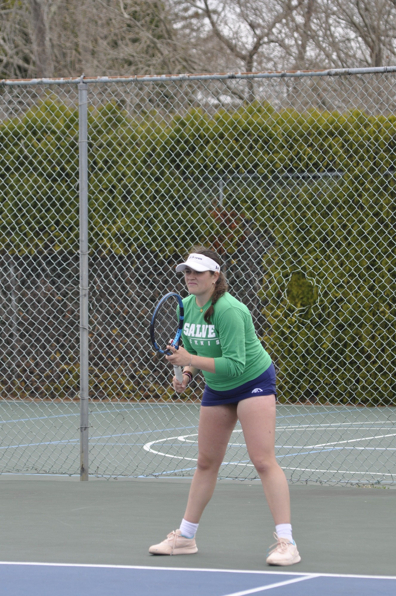 Salve Women's Tennis vs Wellesley