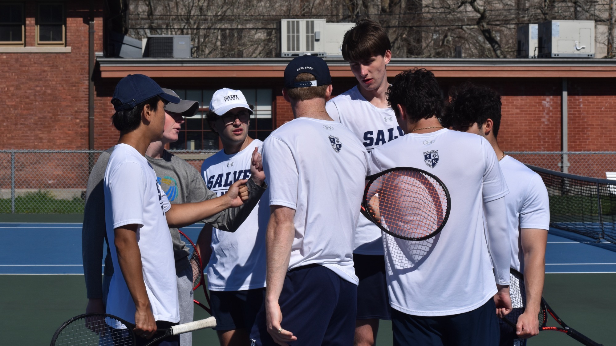 Salve Regina men's tennis plays final match of season