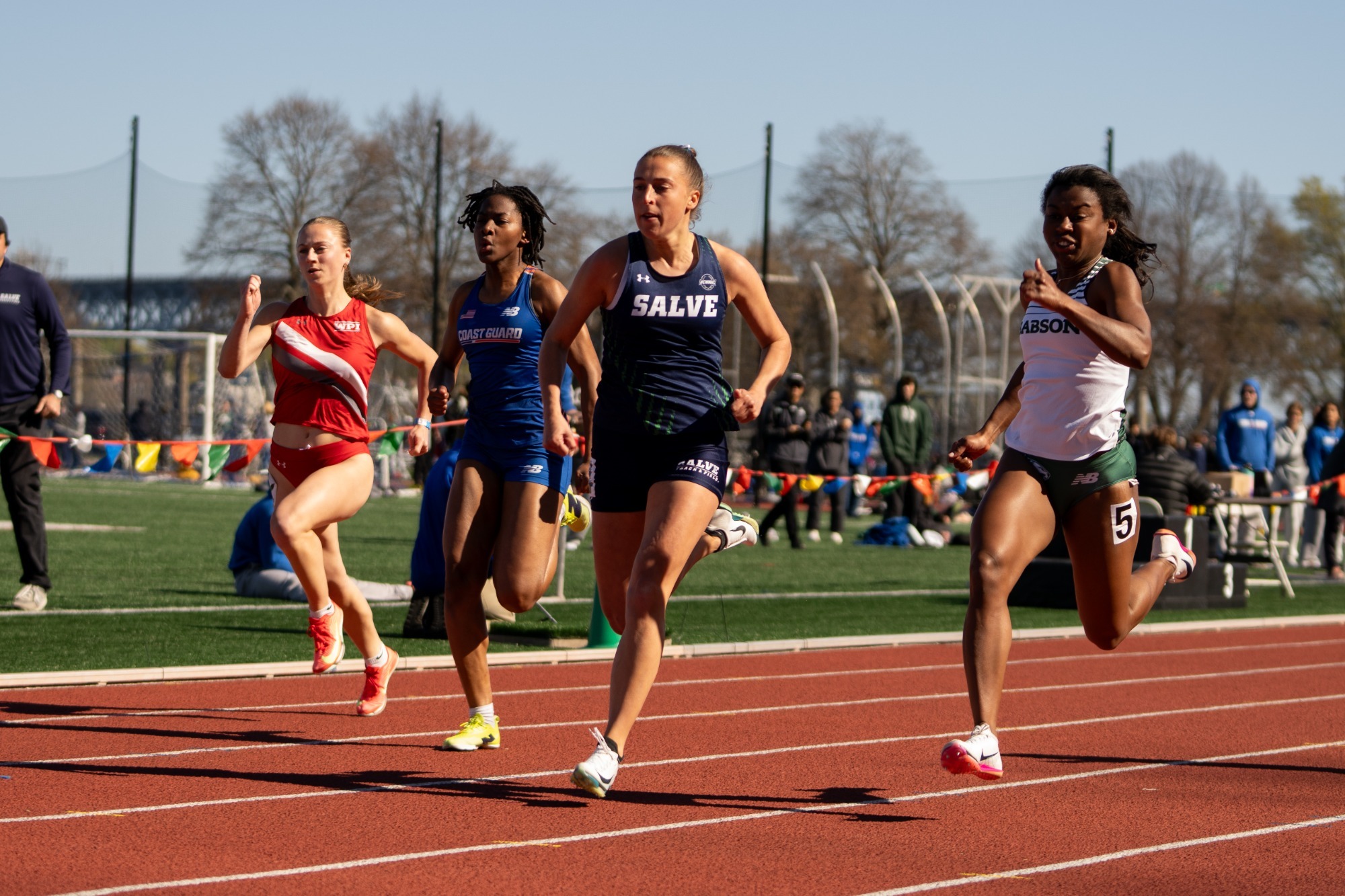 Tacconi 100m Runner-Up at 2026 NEWMAC Championships