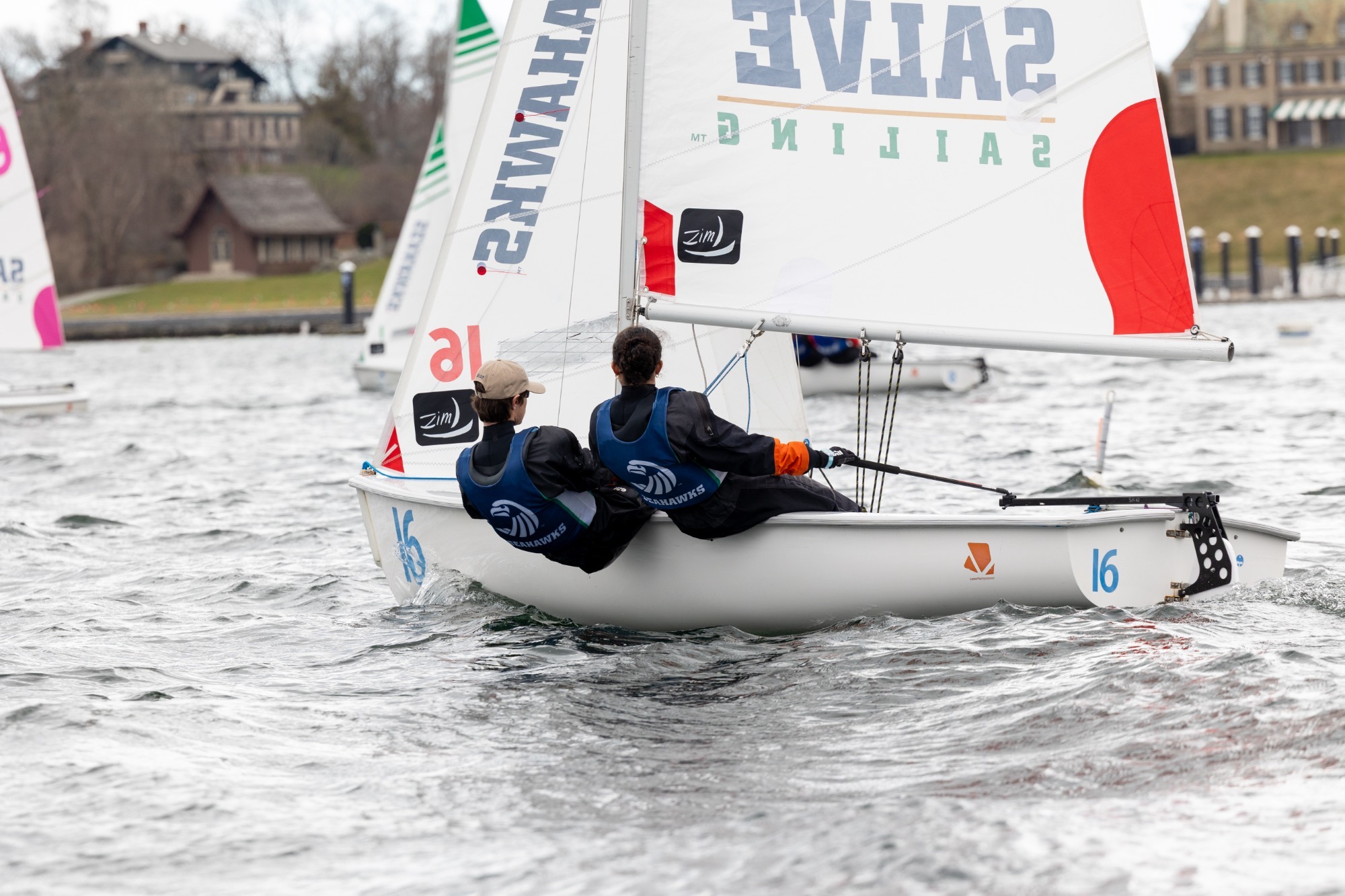 The Seahawks won the 2026 New England Dinghy Tournament