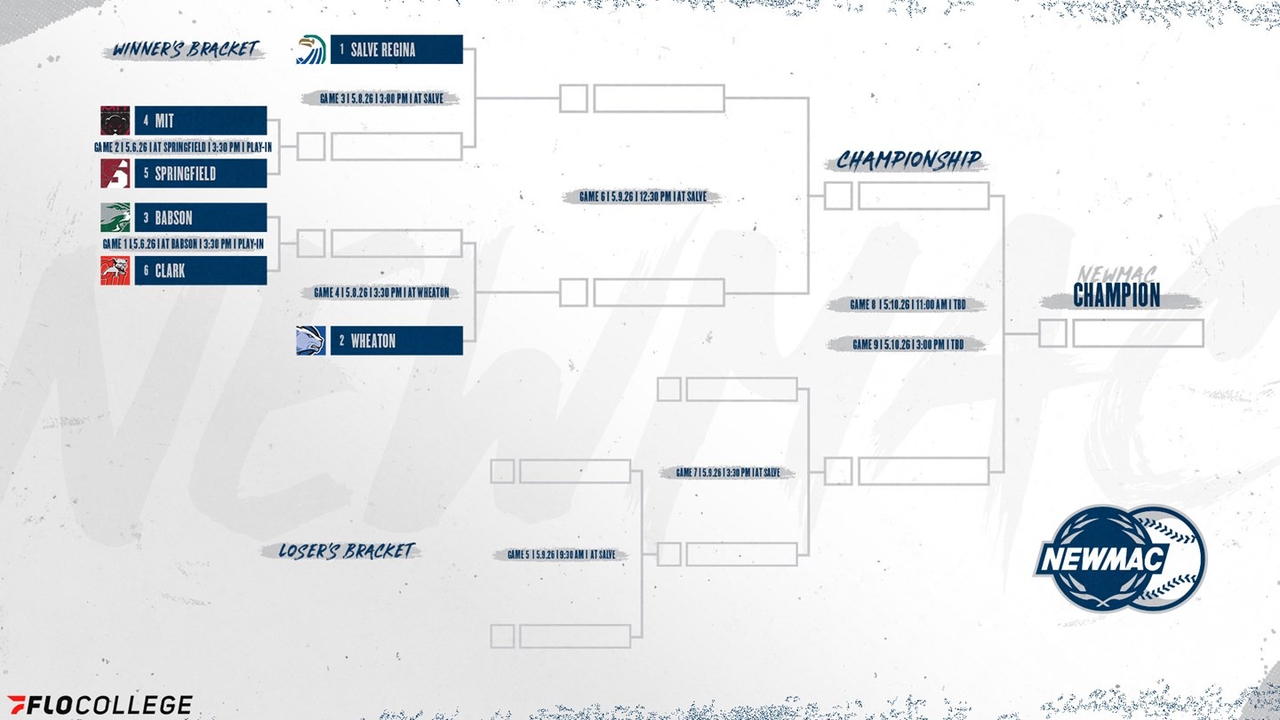 NEWMAC Baseball Championships Bracket