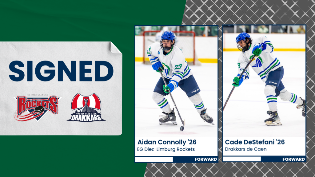 Connolly, DeStefani sign pro contracts