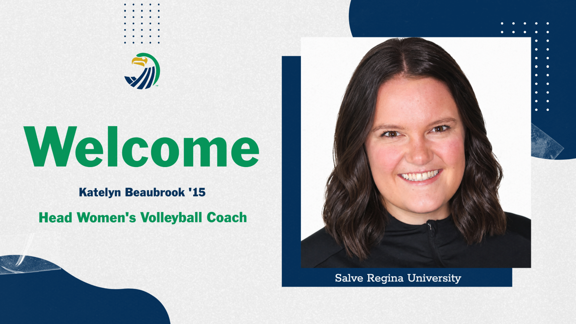 Katelyn Beaubrook '15 women's volleyball head coach