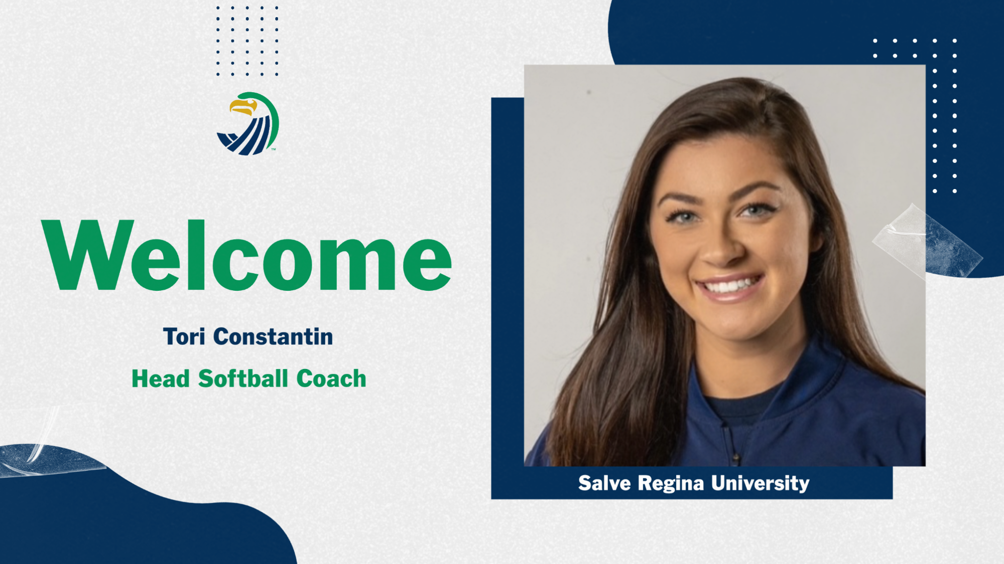 Tori Constantin announced as softball head coach