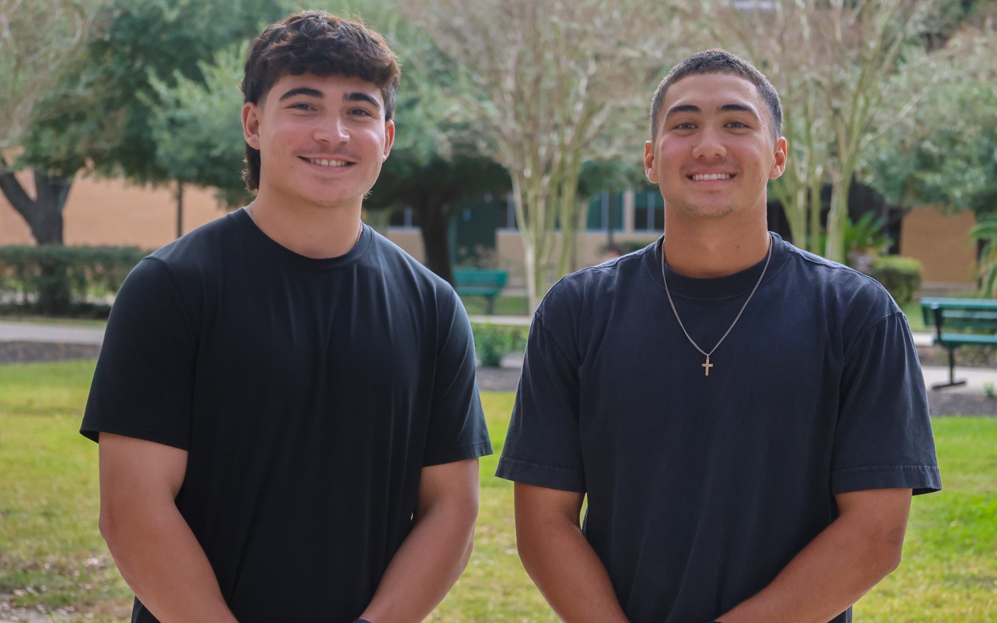 Andrew Ramo and Caleb Hill