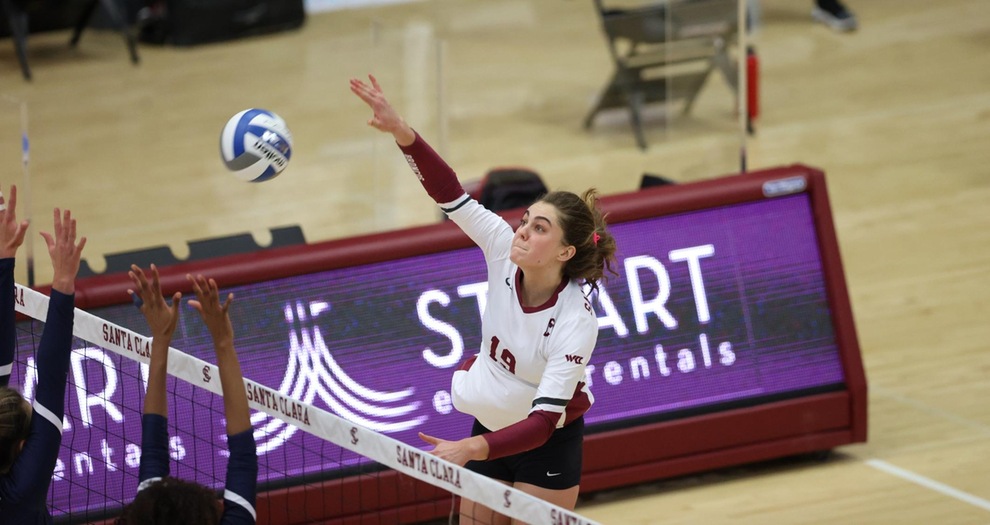 NationallyRanked San Diego Outlasts Volleyball in Season Opener
