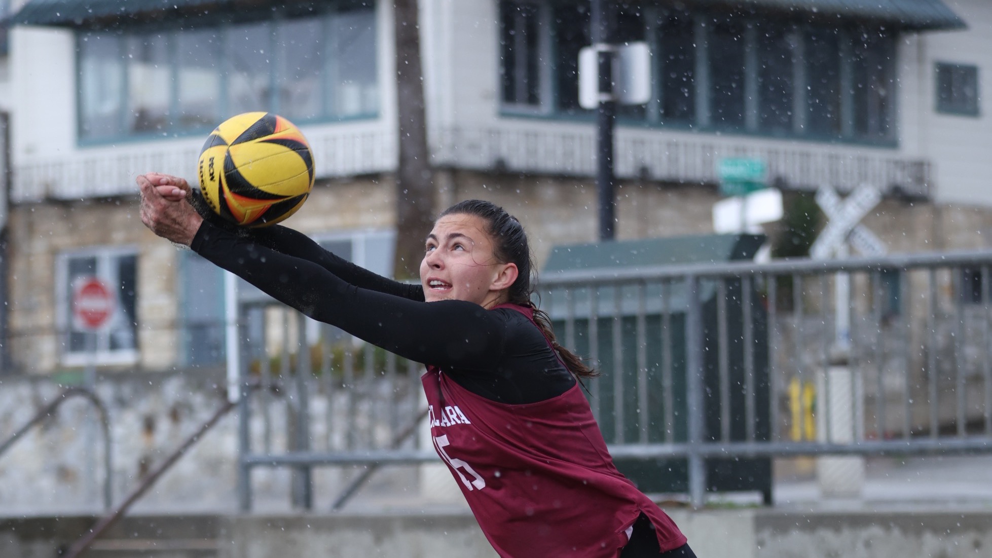 Beach Volleyball Split Big West Coast Classic Tournament Santa Clara