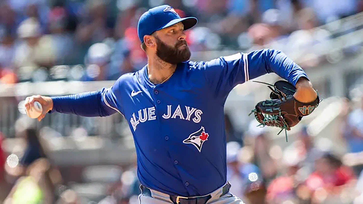 Tommy Nance with the Toronto Blue Jays