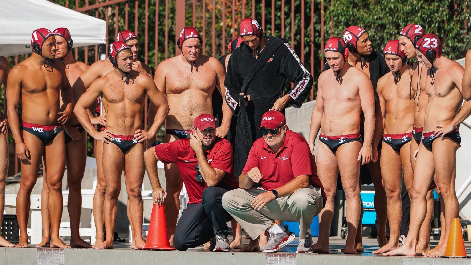 MWP Huddle vs UC Santa Barbara, 10-3-2025