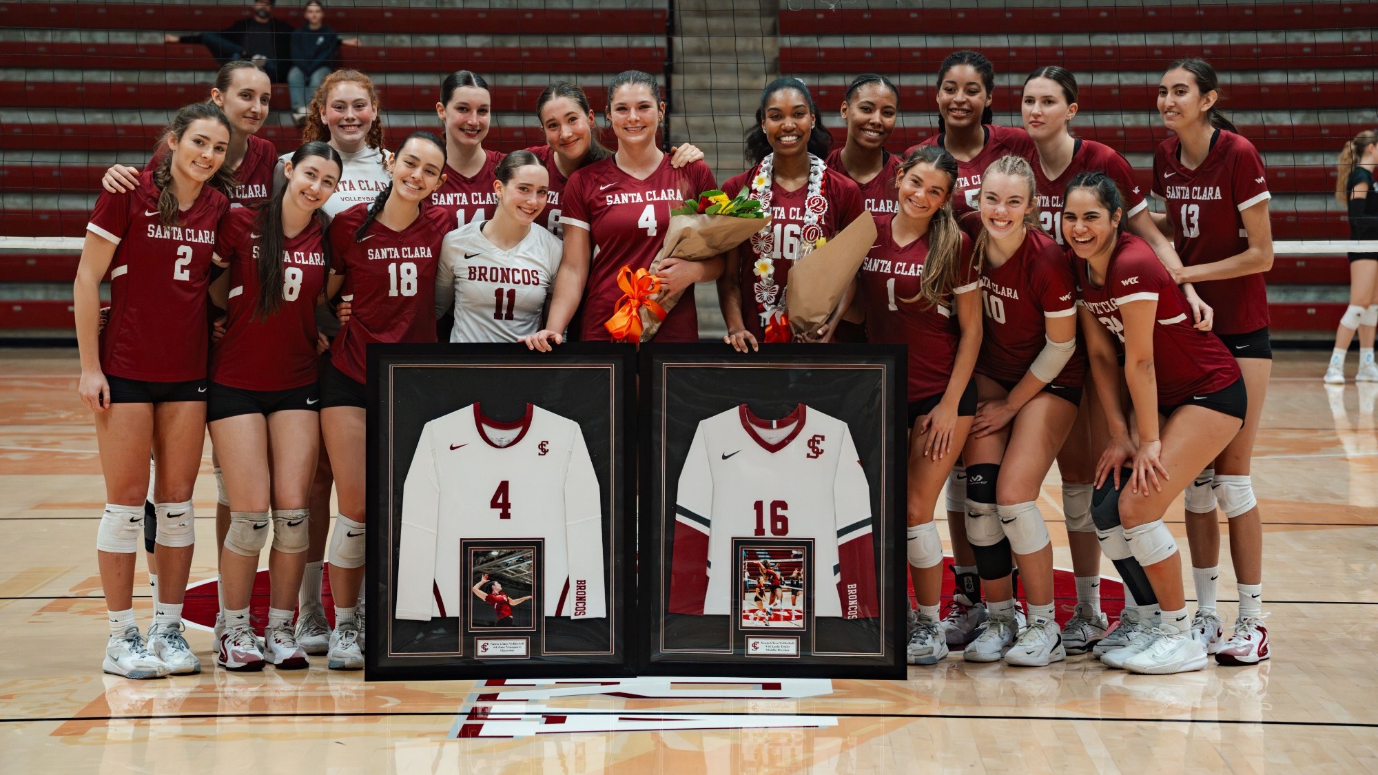 Volleyball Senior Day Photo