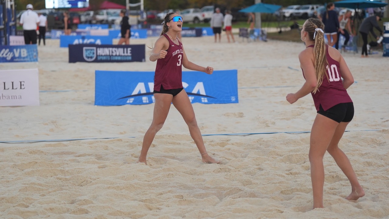 AVCA Pairs National Championship Photo (Sadie and Avery) - BVB