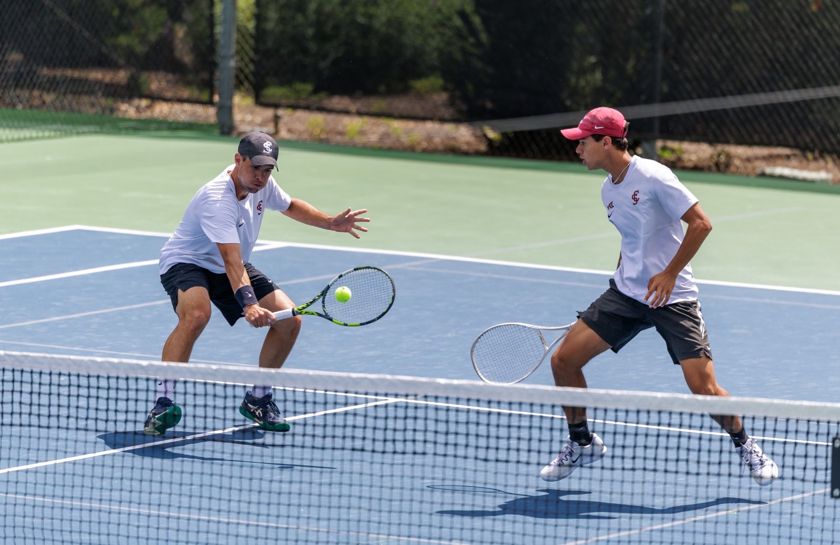 260423 MTEN vs Saint Mary's (WCC Tournament)_Luca Lemaitre and Tiago Boschmans 1F2A3269
