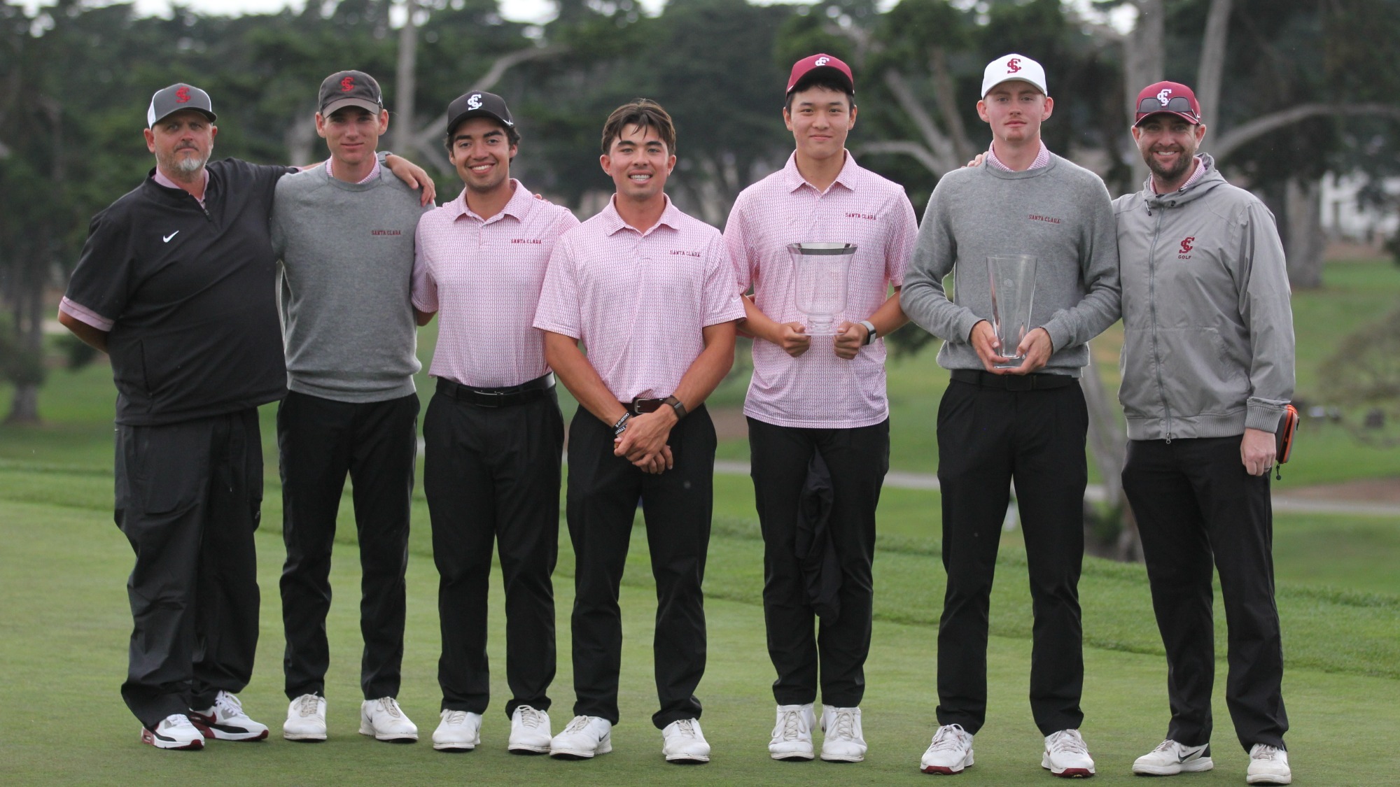 2026 Saint Mary's Invitational Runner-Up Men's Golf Team Photo