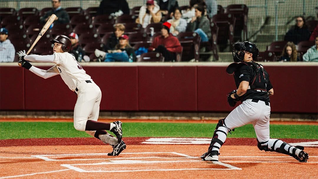 Waseda University exhibition game action 2-24-2026