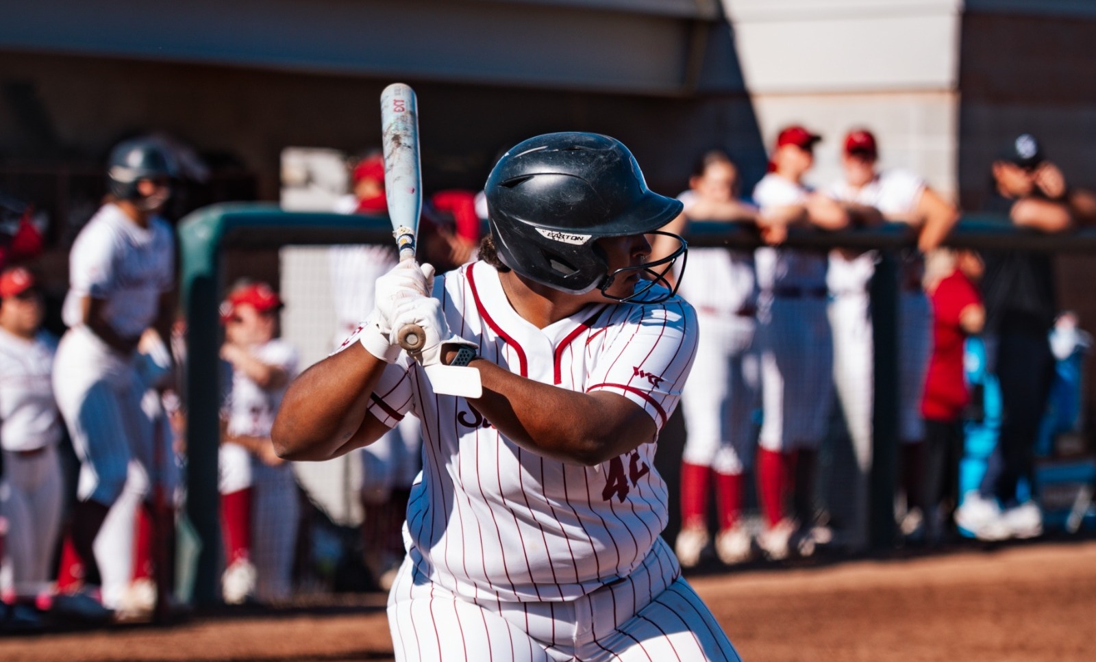 260308 SB vs Fresno State_Leiora Davidson #42 DSC03824