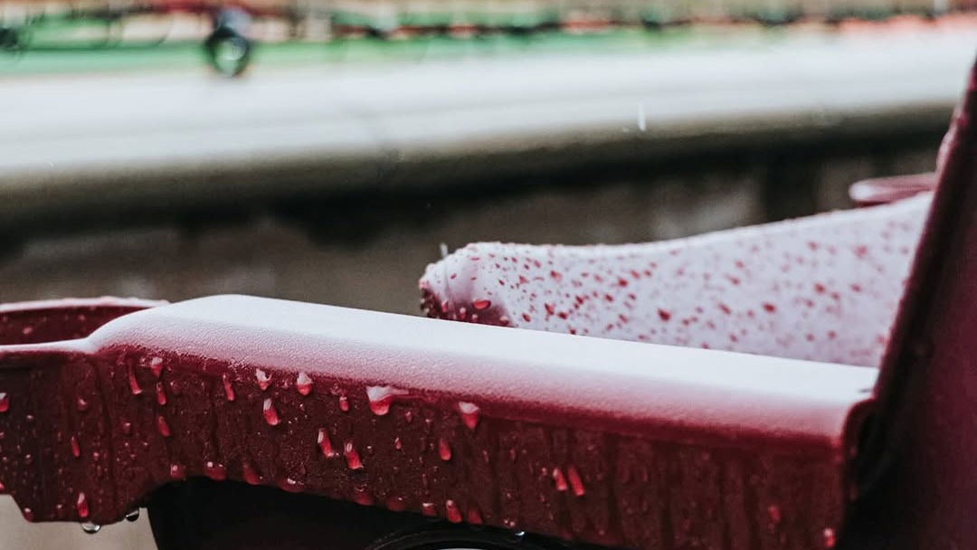 Stephen Schott Stadium in the rain, 3-14-2025