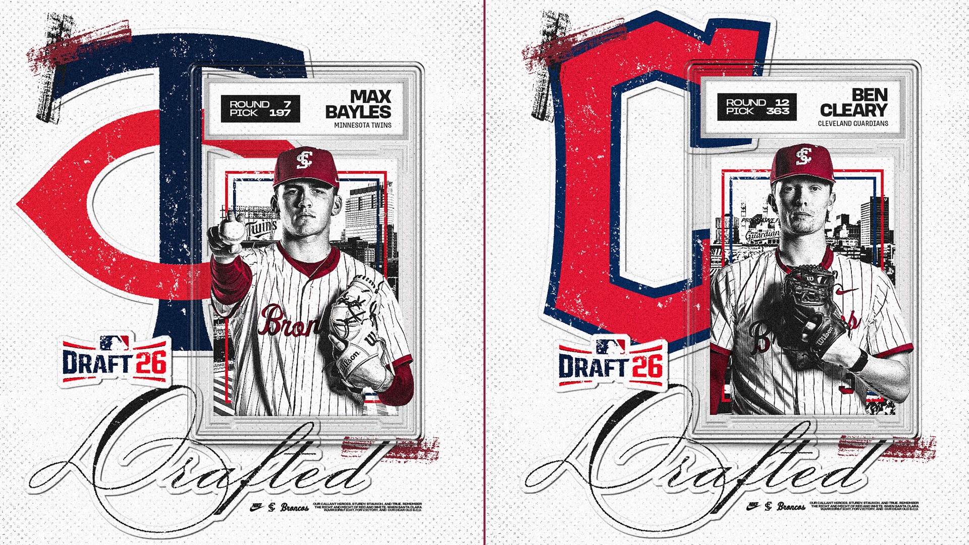 Max Bayles Ben Cleary 2026 MLB Draft Selections