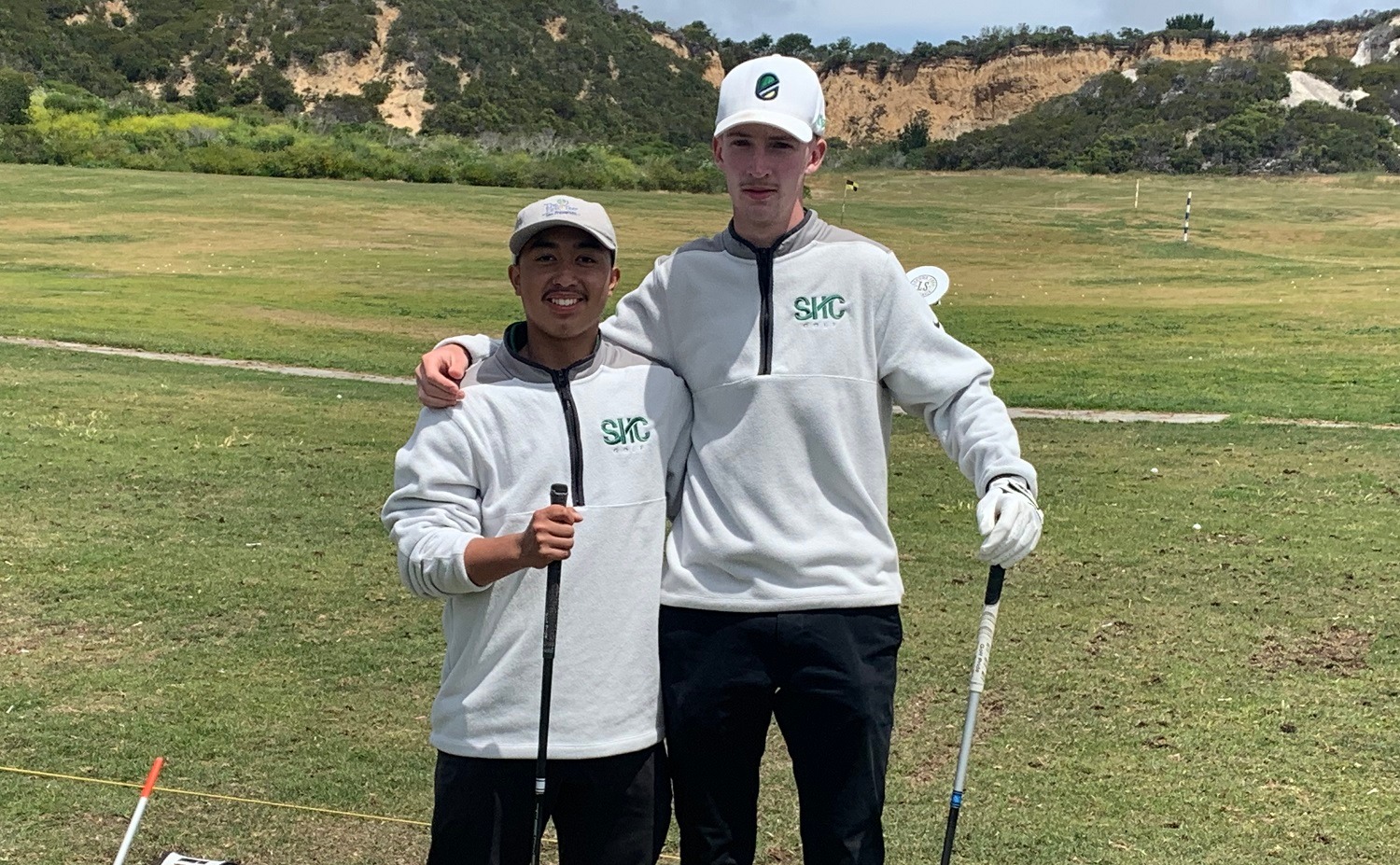 Enrico and Keelin at CCS