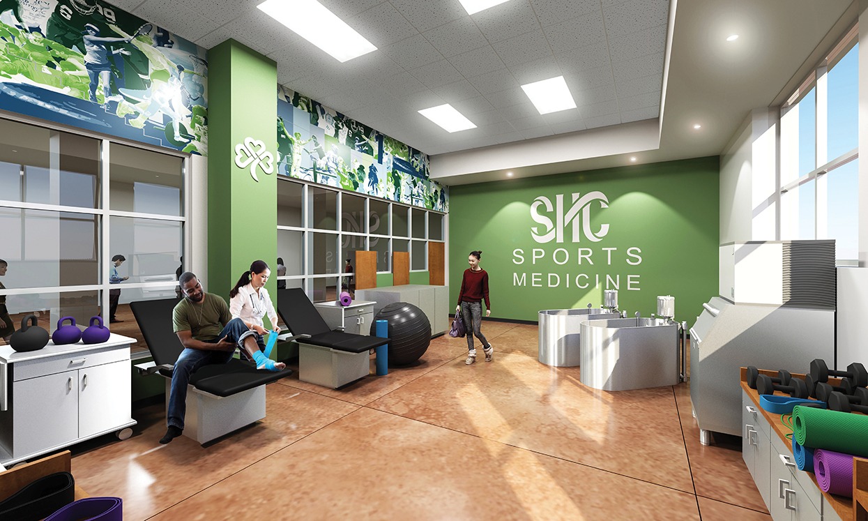 Training room rendering