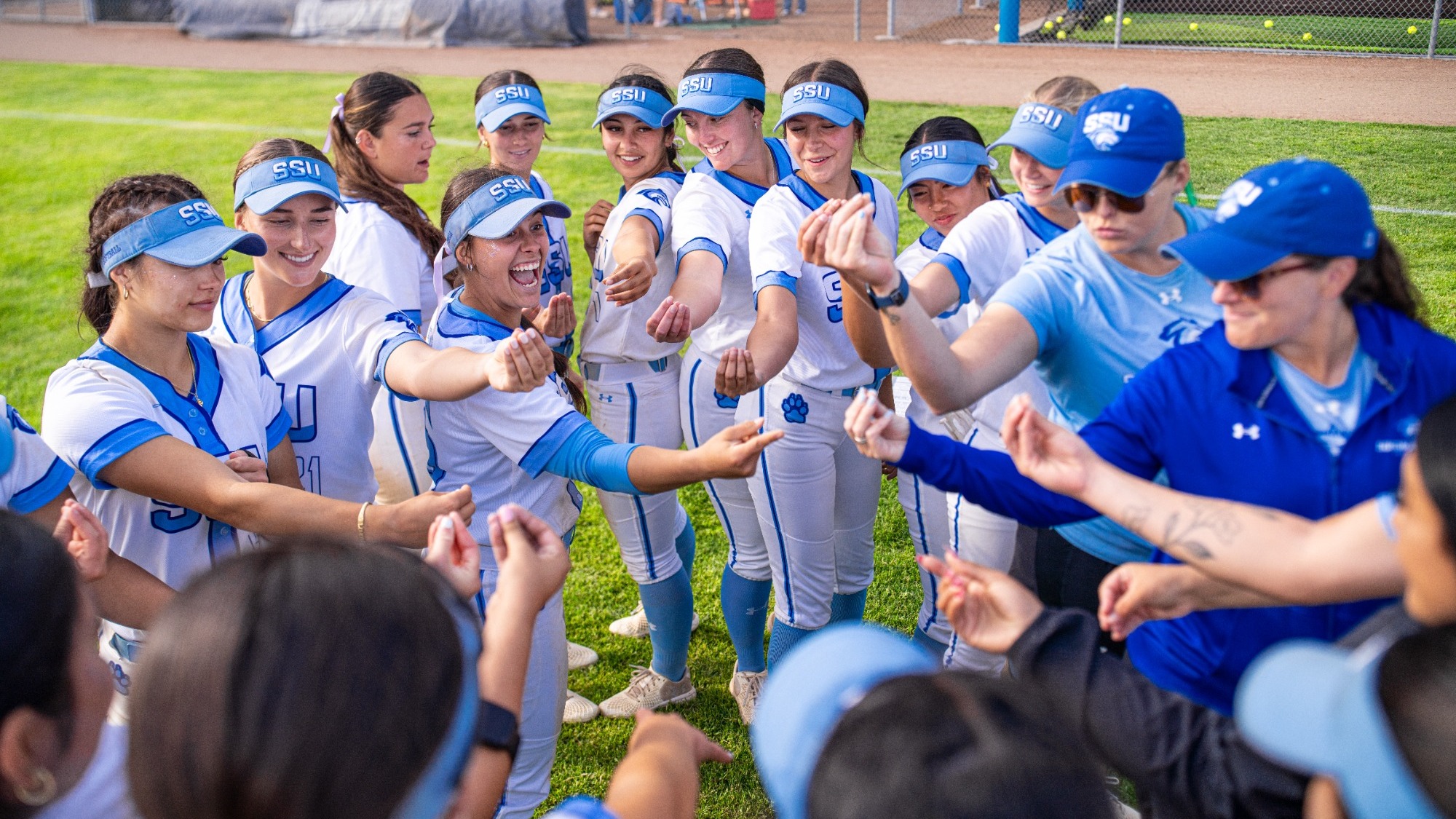 Softball Huddle